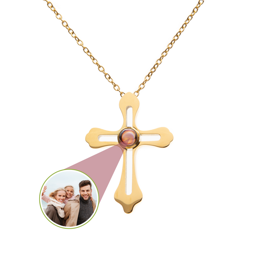 Mystery Projection Pendant – Timeless Cross of Faith