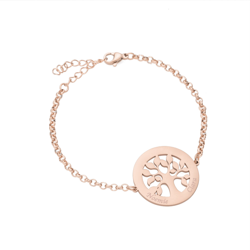 Personalized Tree of Life Bracelet