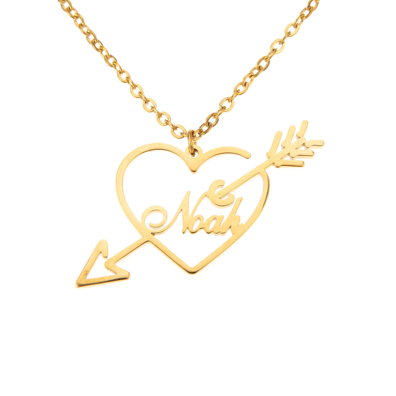 Cupid Name Necklace