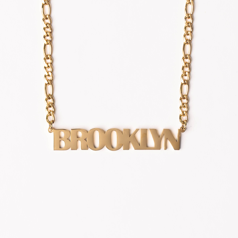 Offer Personalized All Capitals Name Necklace