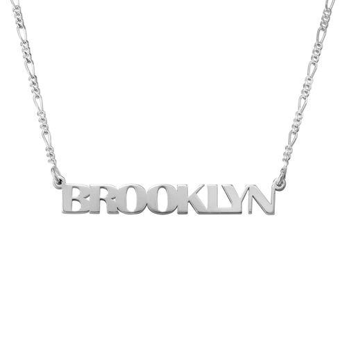Personalized All Capitals Name Necklace