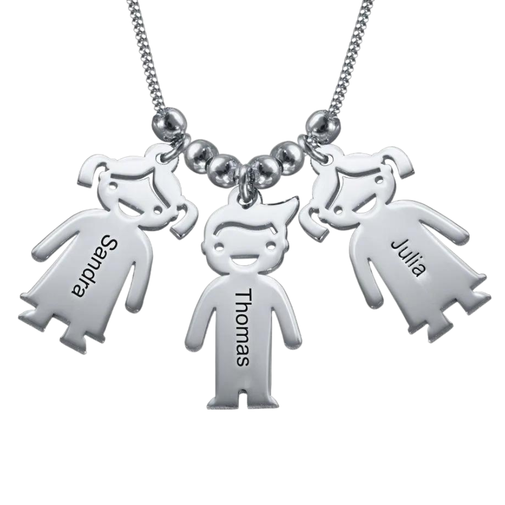 Name Necklace My Children My Little Necklace