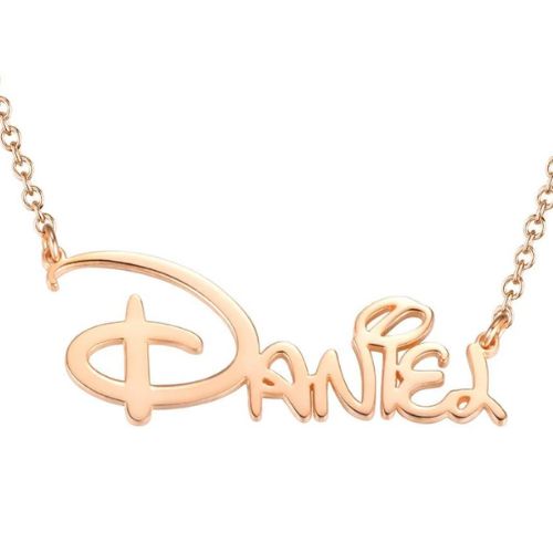 Disney-inspired Custom Name Necklace